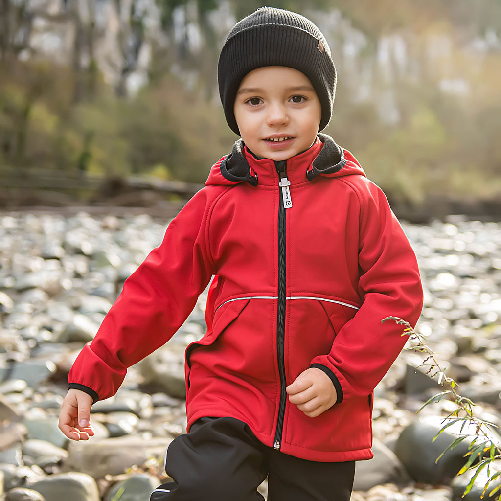 Куртка Softshell демисезонная Томат - Bungly фото 2