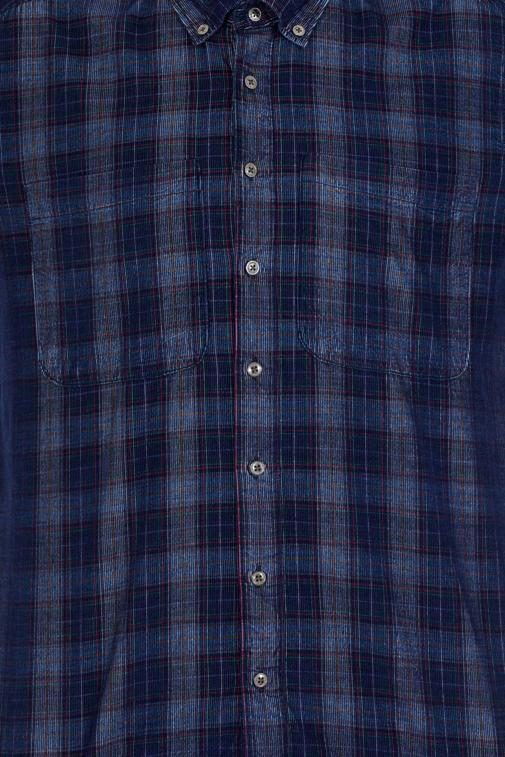 U. S. Polo Assn Мужская темно-синяя рубашка в шотландскую клетку - U.s. polo assn фото 6