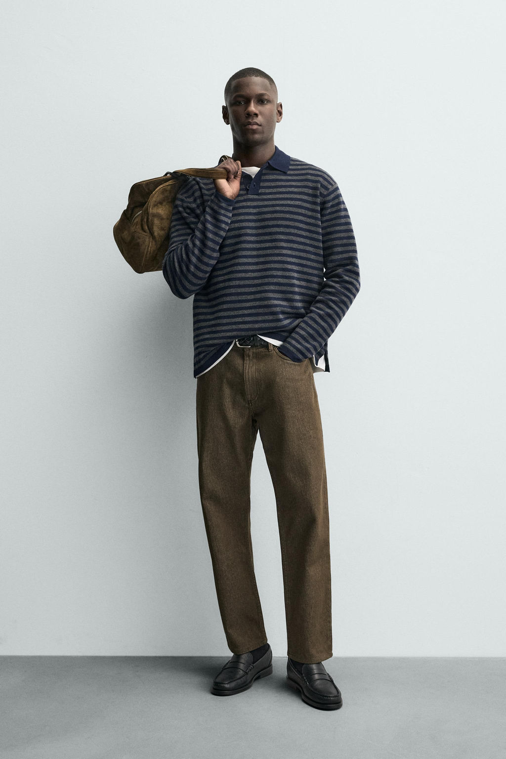 SOFT KNIT POLO SHIRT - Zara фото 8
