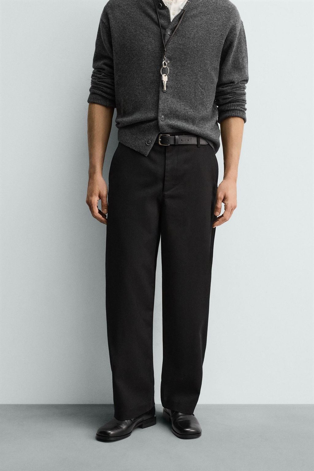 TEXTURED BALLOON FIT TROUSERS - Zara фото 12