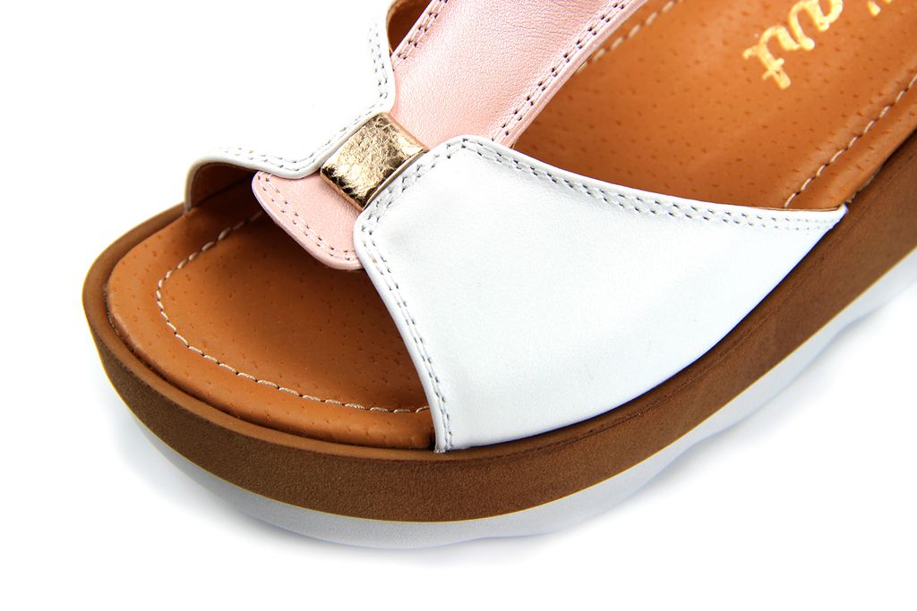 Босоножки EDART 2001.228 be.white-pink R - Ed'art фото 5