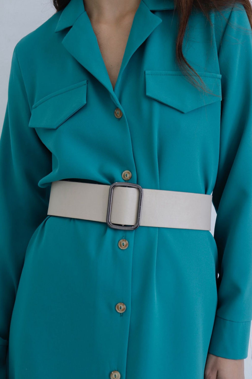 Платье-рубашка с английским воротником - Martichelli фото 67