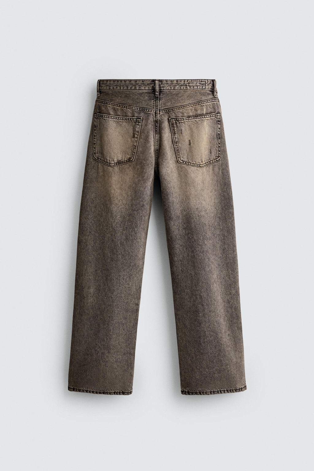 JEANS BAGGY FIT / Gris / Tostado