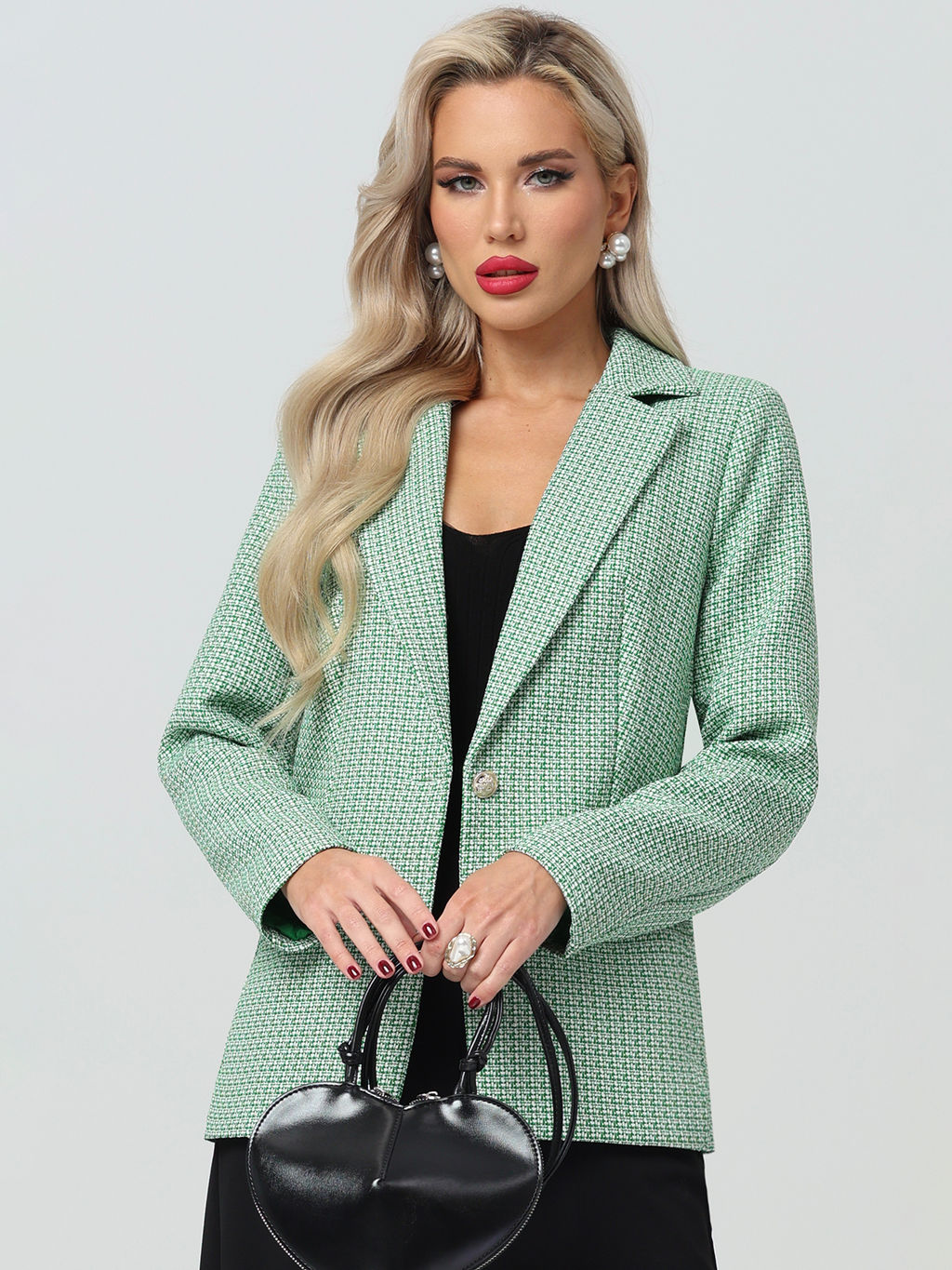 Жакет Секрет удачного образа, грин - Dstrend фото 13