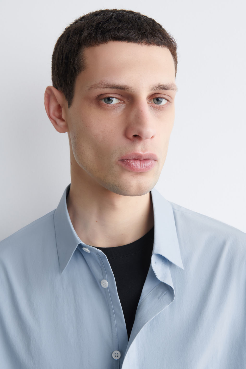 CAMISA DE POPEL?N DE ALGOD?N PIMA RELAXED FIT - H&m фото 9