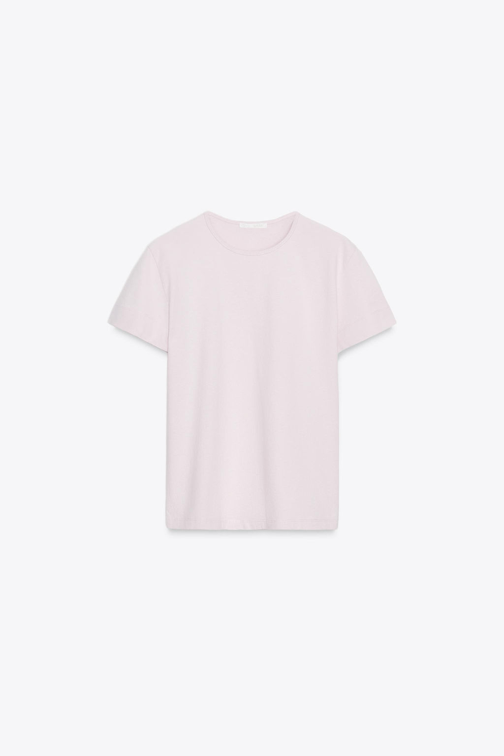 SHORT SLEEVE RUSTIC COTTON T-SHIRT - Zara фото 4