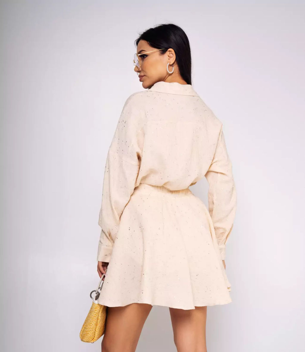 Костюм #БШ2300, бежевый