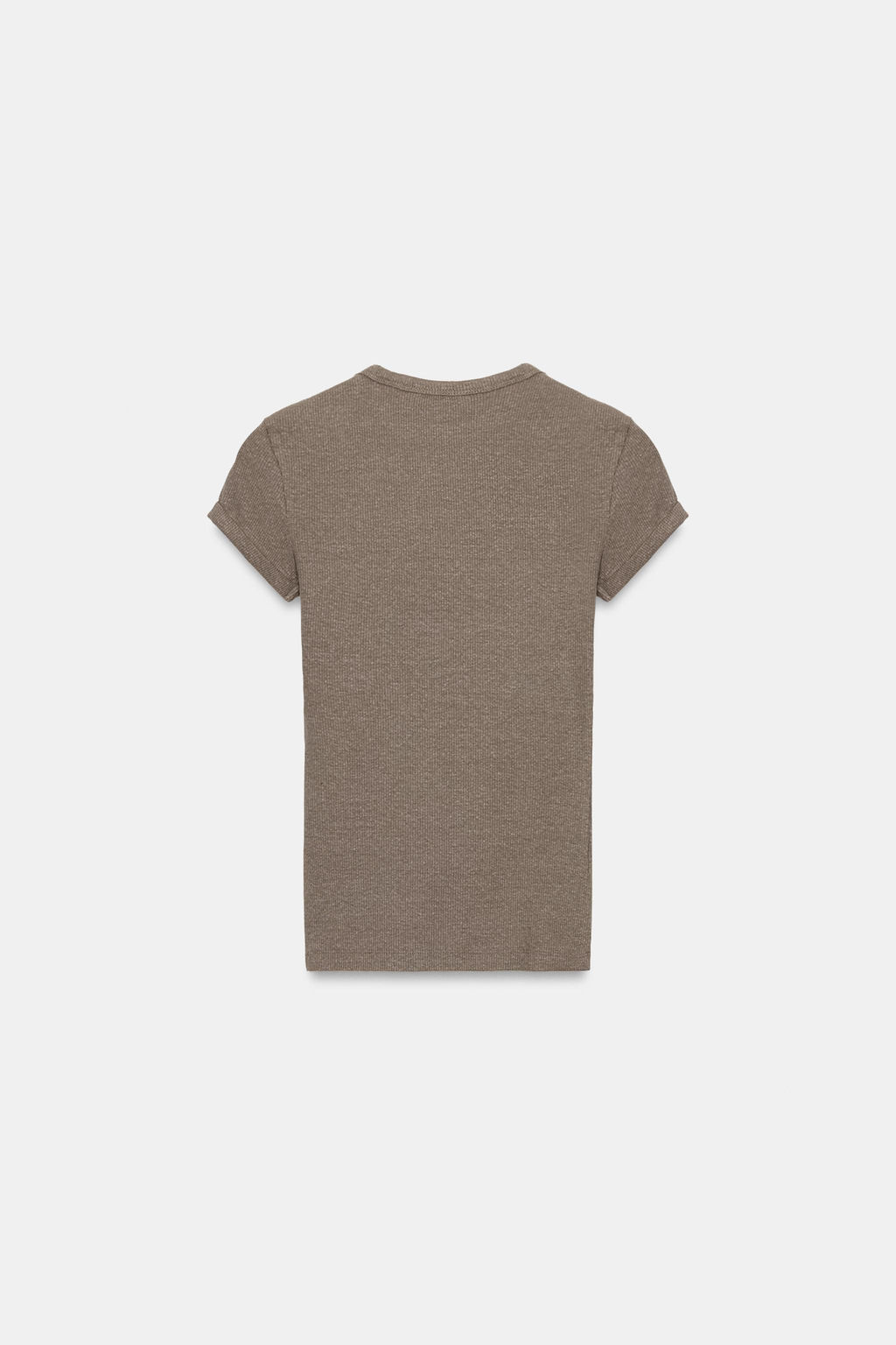 CAMISETA R?STICA CON LINO / Vis?n - Zara фото 5