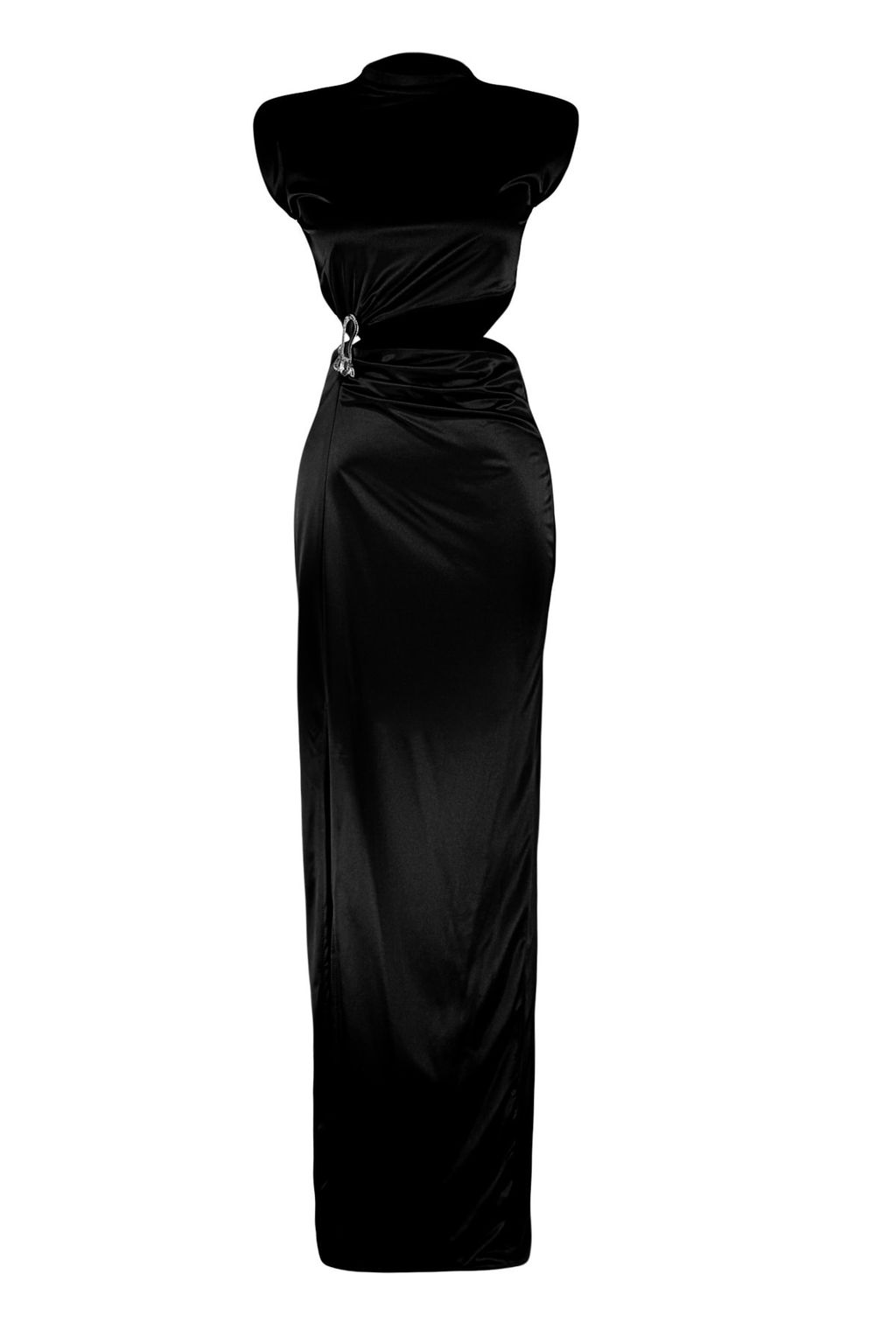 TRENDYOLMILLA Siyah Orme Uzun S?k Abiye Elbise TPRSS23AE00157 фото 15