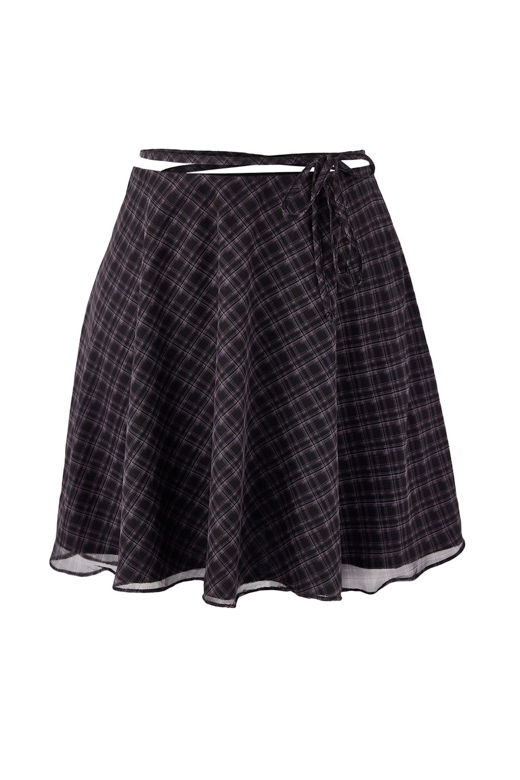 Cok Renkli Ekoseli Sifon Astarl? Mini Klos Etek TWOSS26ET00016 - Trendyolmilla фото 7