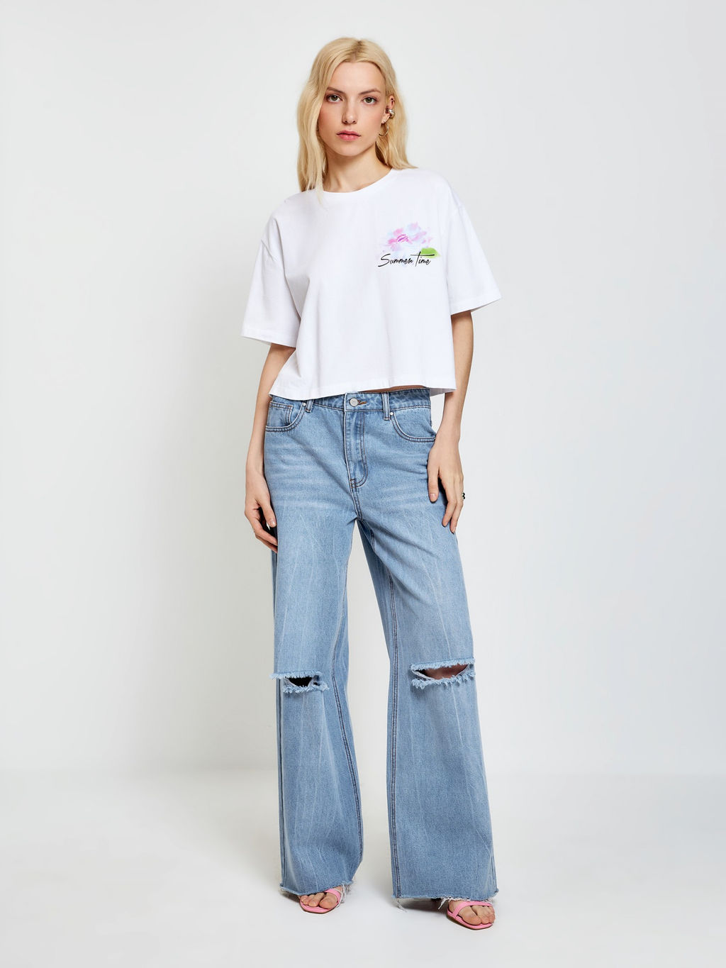 Футболка жен. Anemon белый - Concept club фото 3