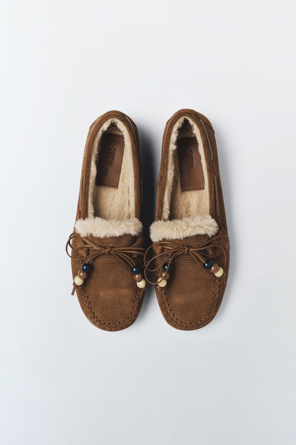 LIMITED EDITION SUEDE LOAFERS - Zara фото 8