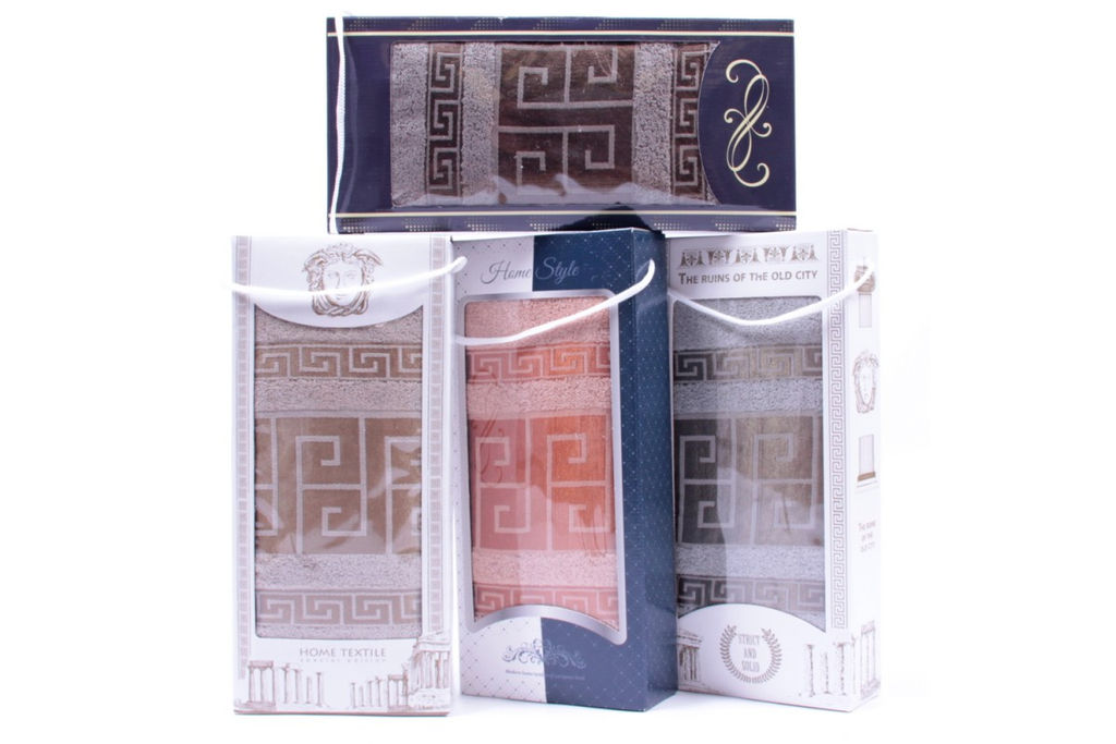 Набор полотенце махровое 964 в коробке Б