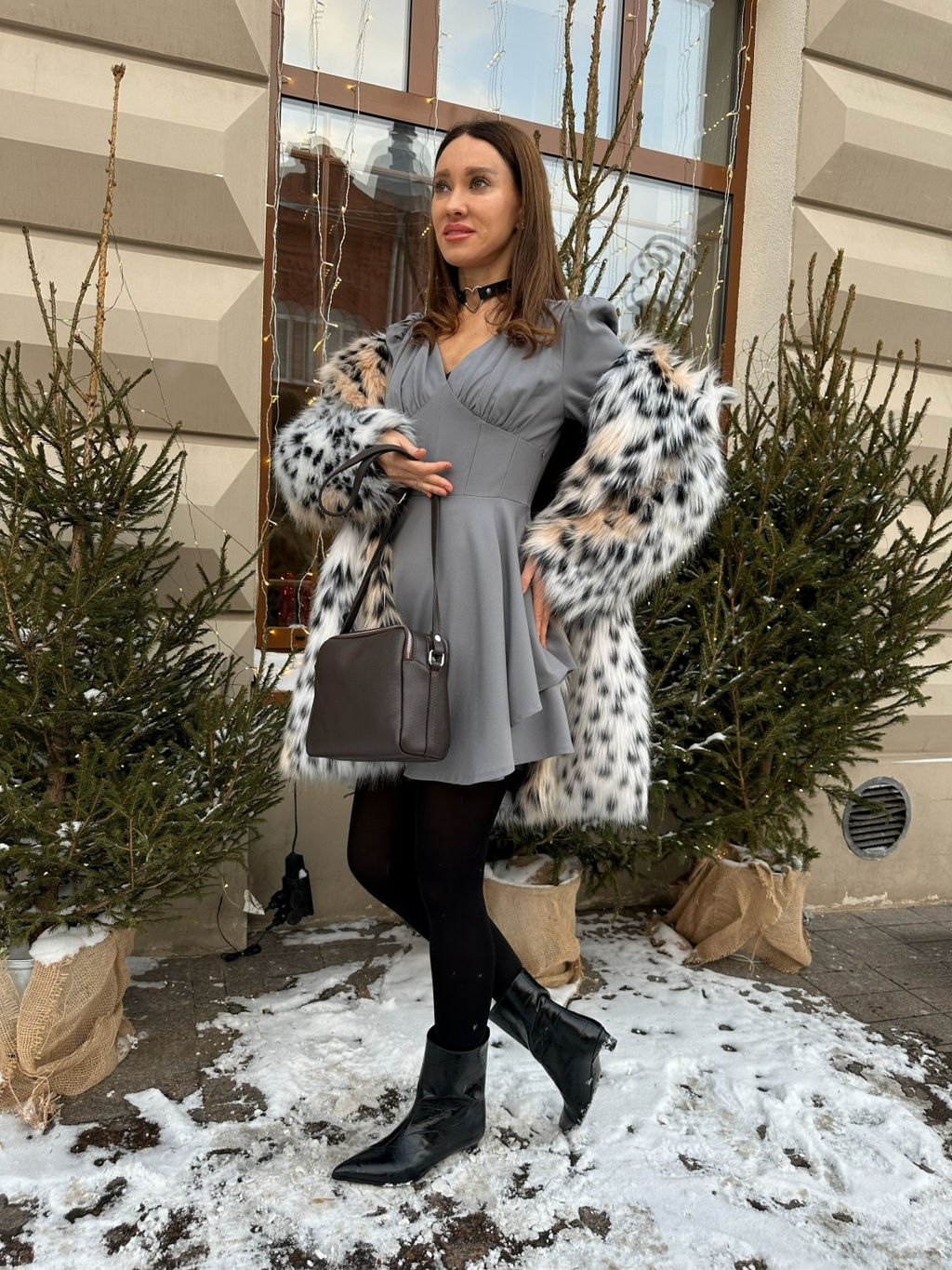 Сумка женская из телячьей кожи