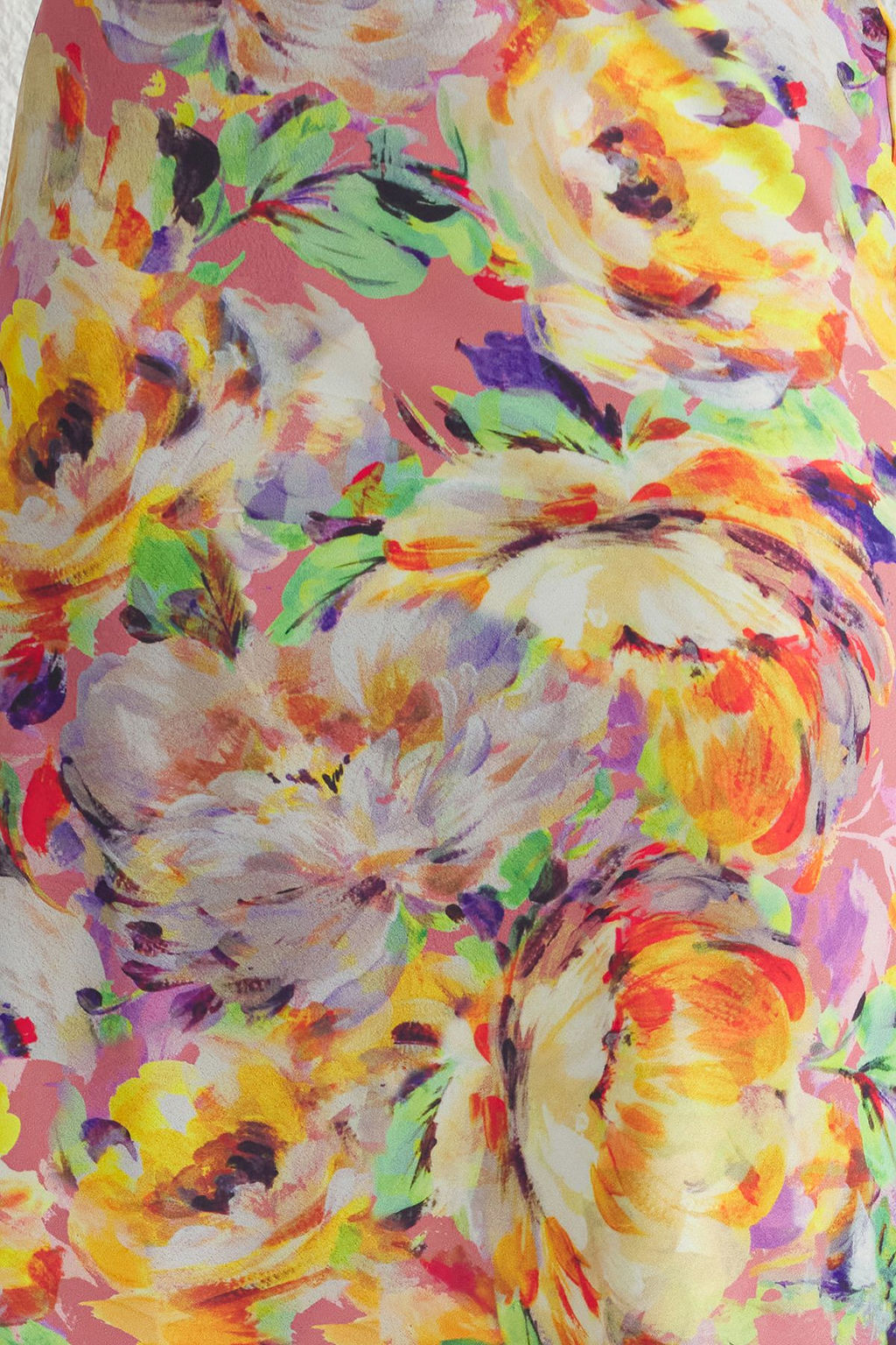 TRENDYOLMILLA Cok Renkli Buyuk Cicek Desenli Bal?k Kesim Maxi Boy Dokuma Etek TWOSS25ET00015  фото 6