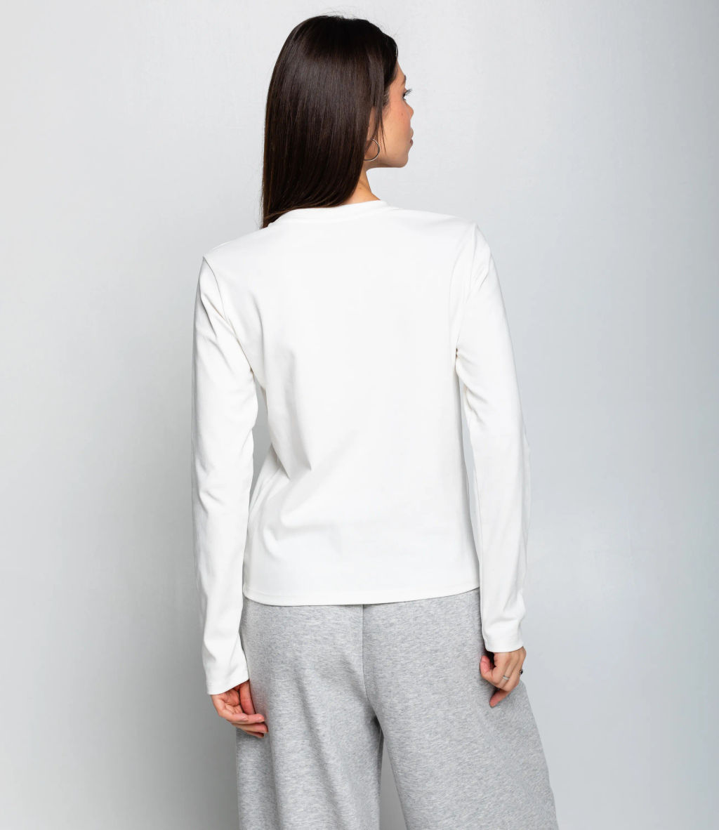 Лонгслив #КТ8923 (3), молочный - Dommod фото 3
