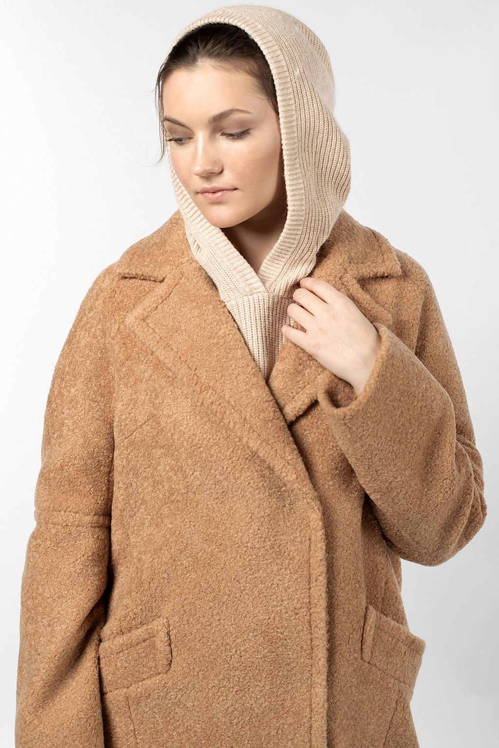 01-10386 Пальто женское демисезонное - El podio фото 6