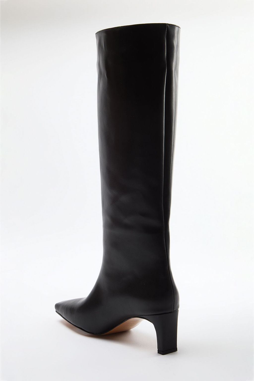 Trendyolmilla Shoes Siyah Ince Topuklu Kad?n Cizme TAKAW25CZ00002  фото 8