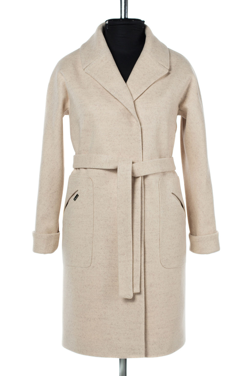 01-09695 Пальто женское демисезонное (пояс) - El podio фото 8