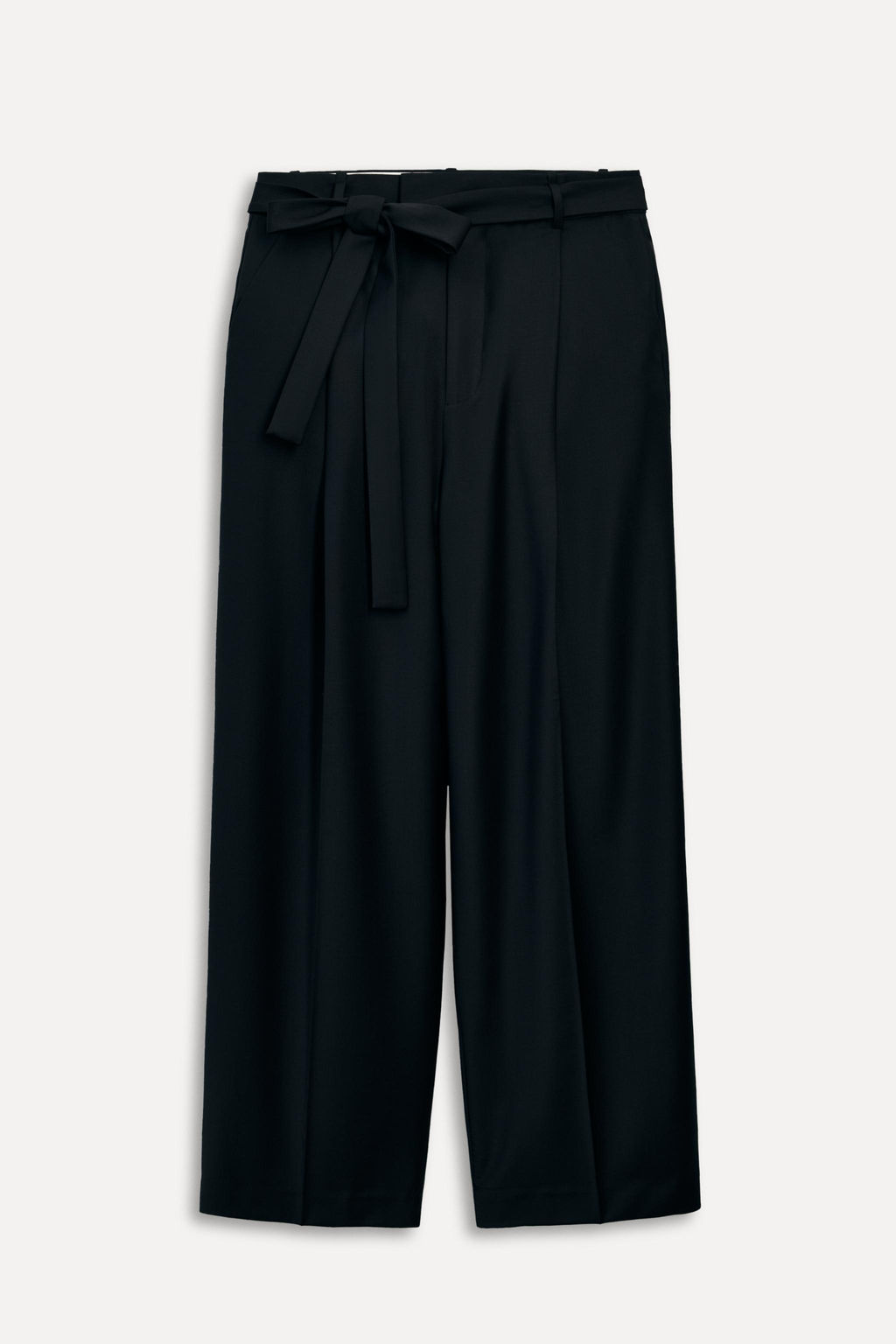 50TH ANNIVERSARY WOOL-BLEND TROUSERS WITH BELT - Zara фото 8