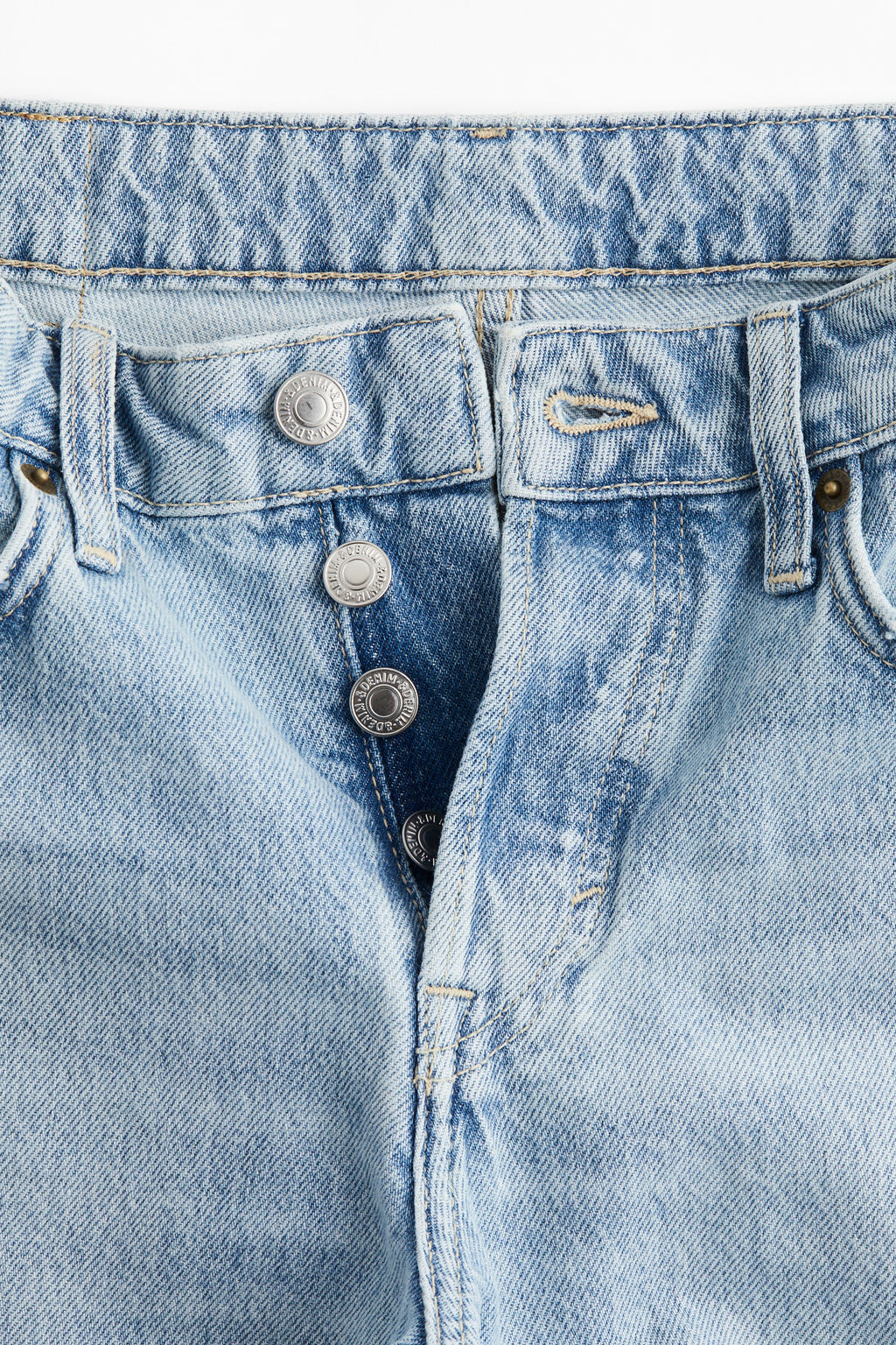 Straight Regular Ankle Jeans - H&m фото 4