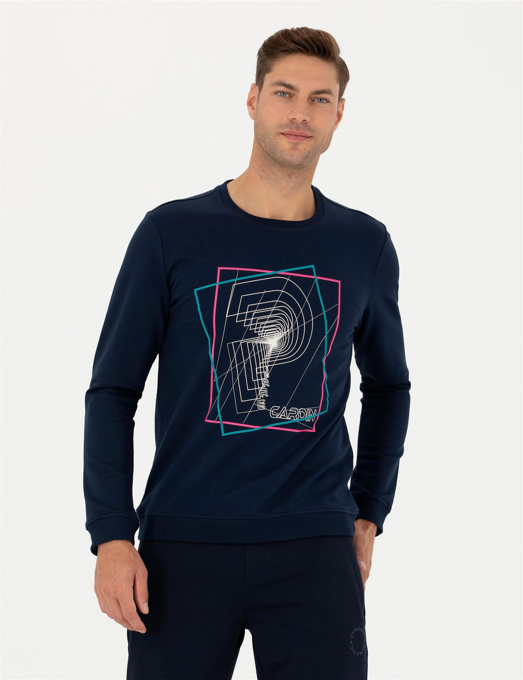 Lacivert Regular Fit Sweatshirt - Pierre cardin фото 4