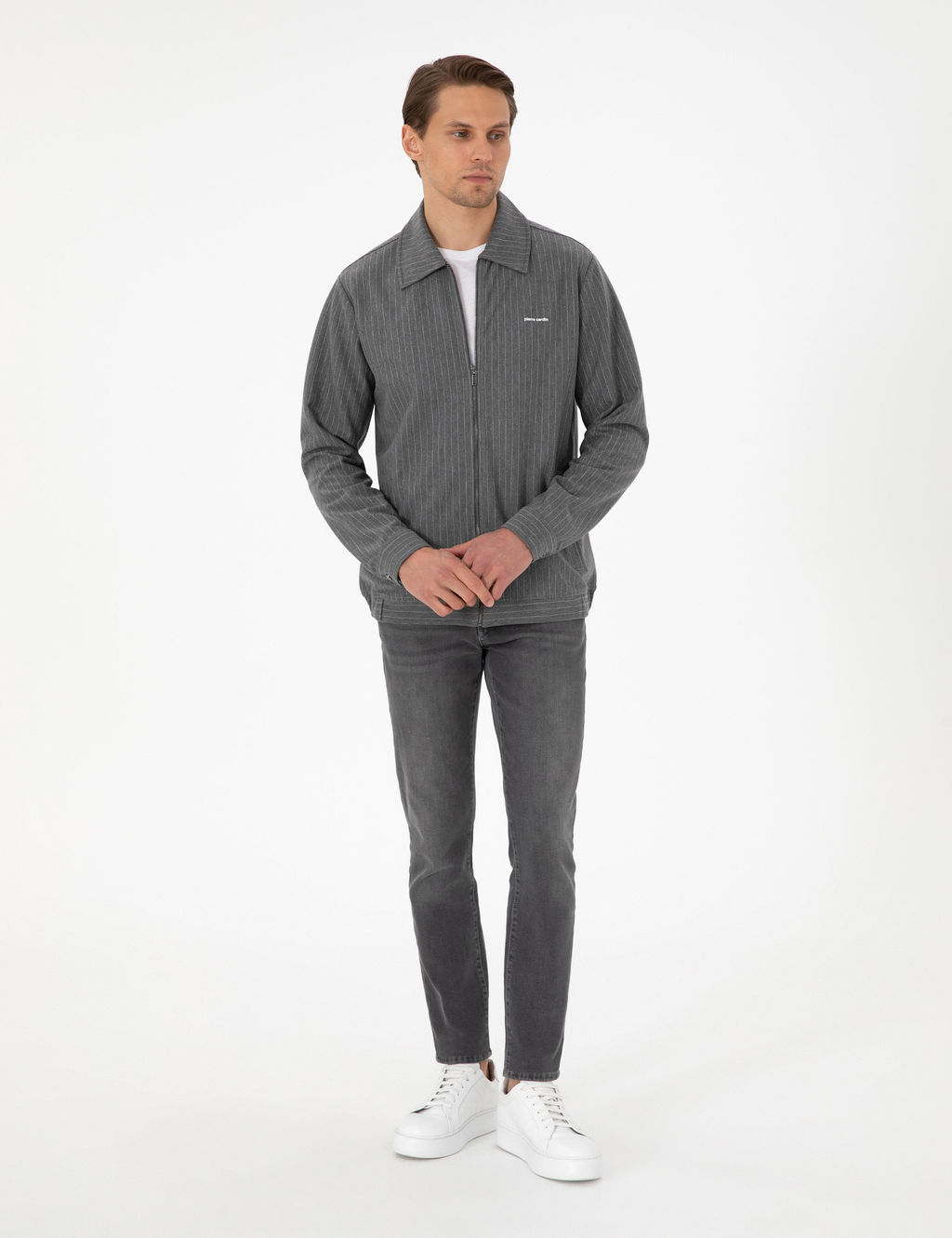 Antrasit Melanj Regular Fit _rme H_rka - Pierre cardin фото 4