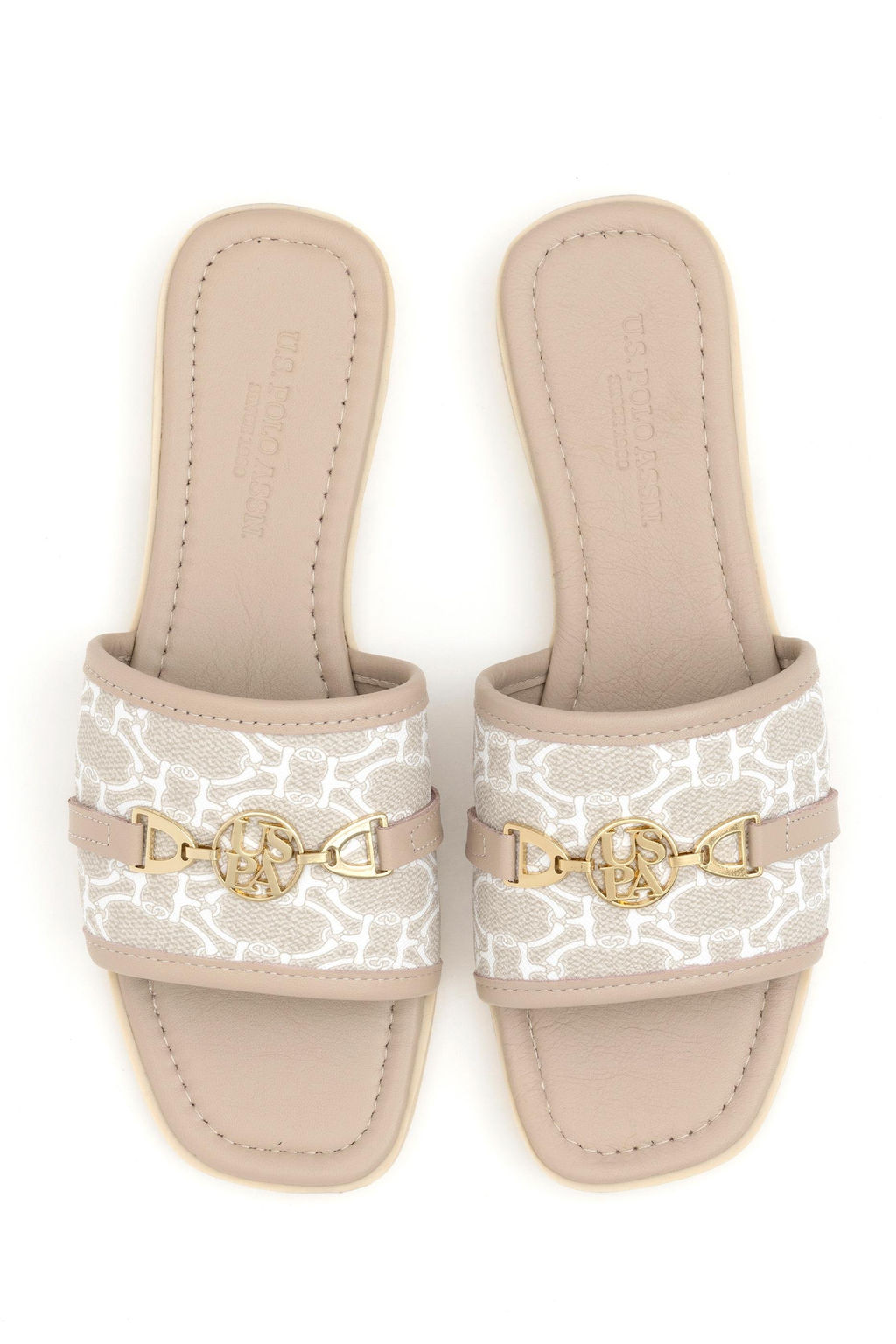 U. S. Polo Assn / Женская бежевая обувь - U.s. polo assn фото 6