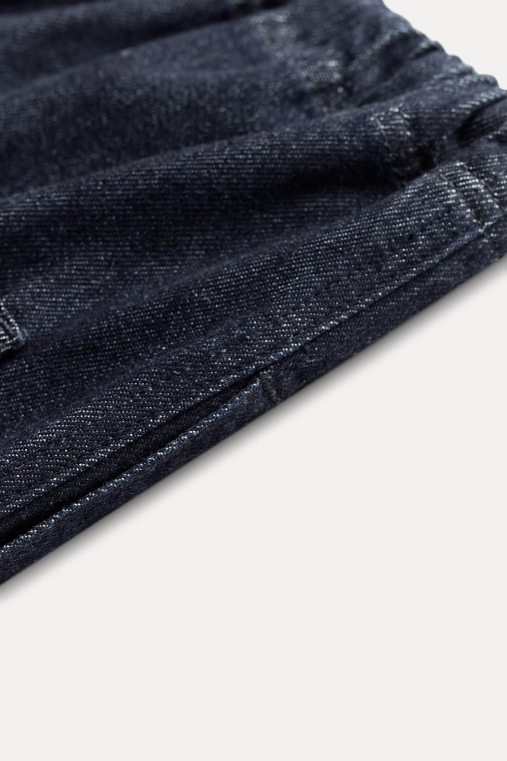 ZW COLLECTION STRAIGHT-LEG MID-RISE JEANS - Zara фото 10
