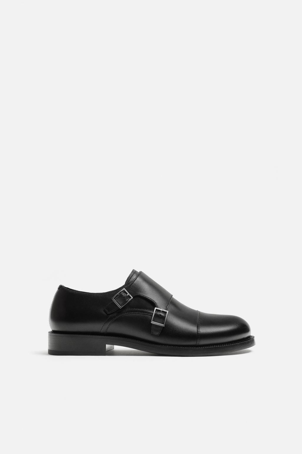 LEATHER BUCKLE SHOE