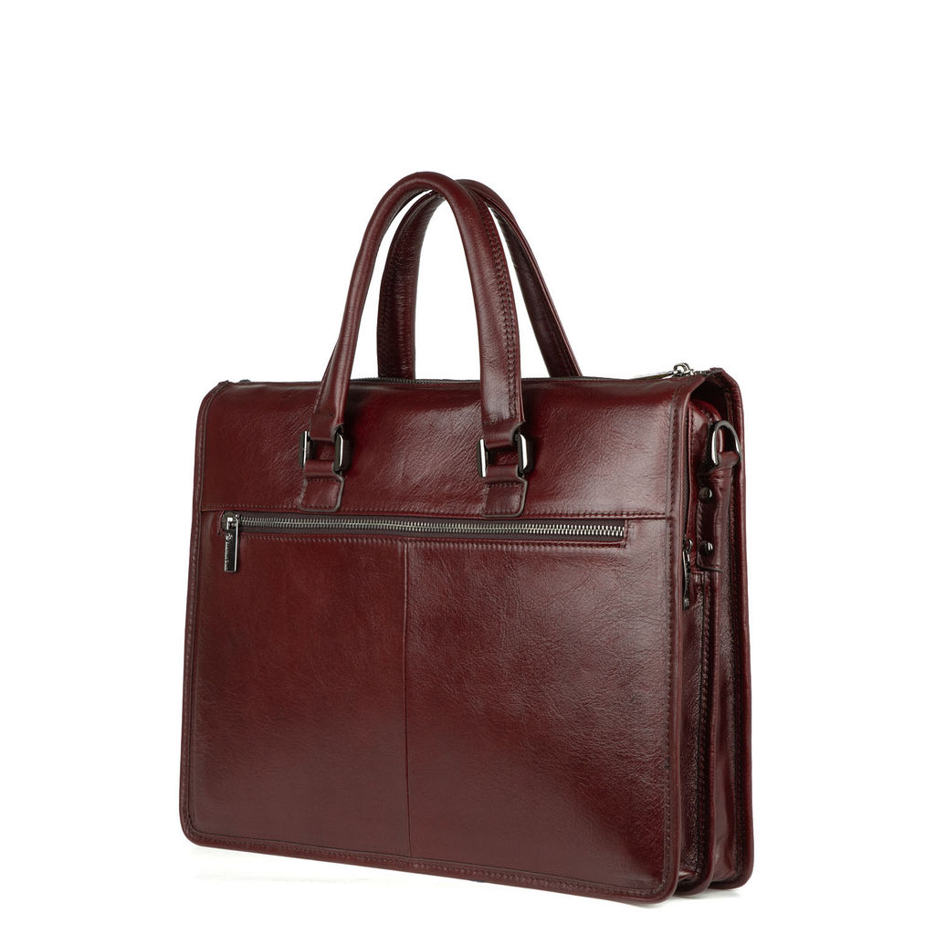 Мужская кожаная сумка-слинг - Barcelo biagi фото 3