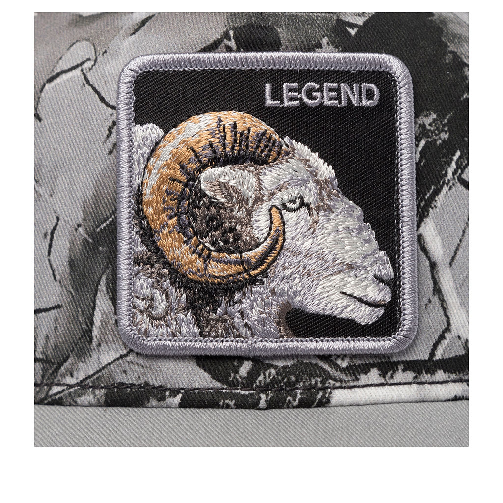 Бейсболка GOORIN BROTHERS арт. 101-2526 (серый / светло-серый)  фото 4