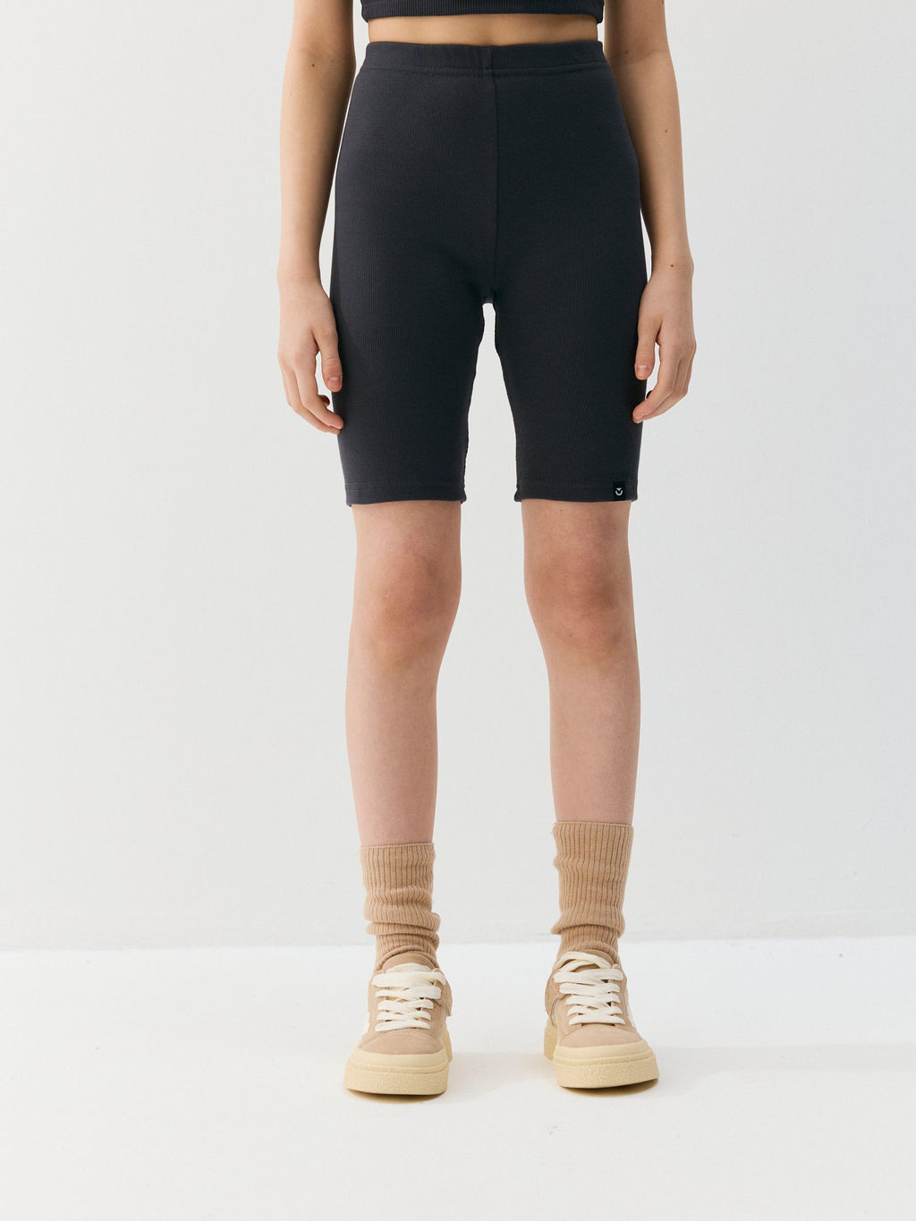 Велосипедки из кашкорсе Графит 7+ - Bungly фото 3