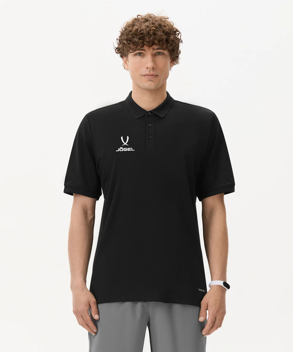 Поло JOGEL PREMIER PerFormDRY CVC Polo, черный  фото 6