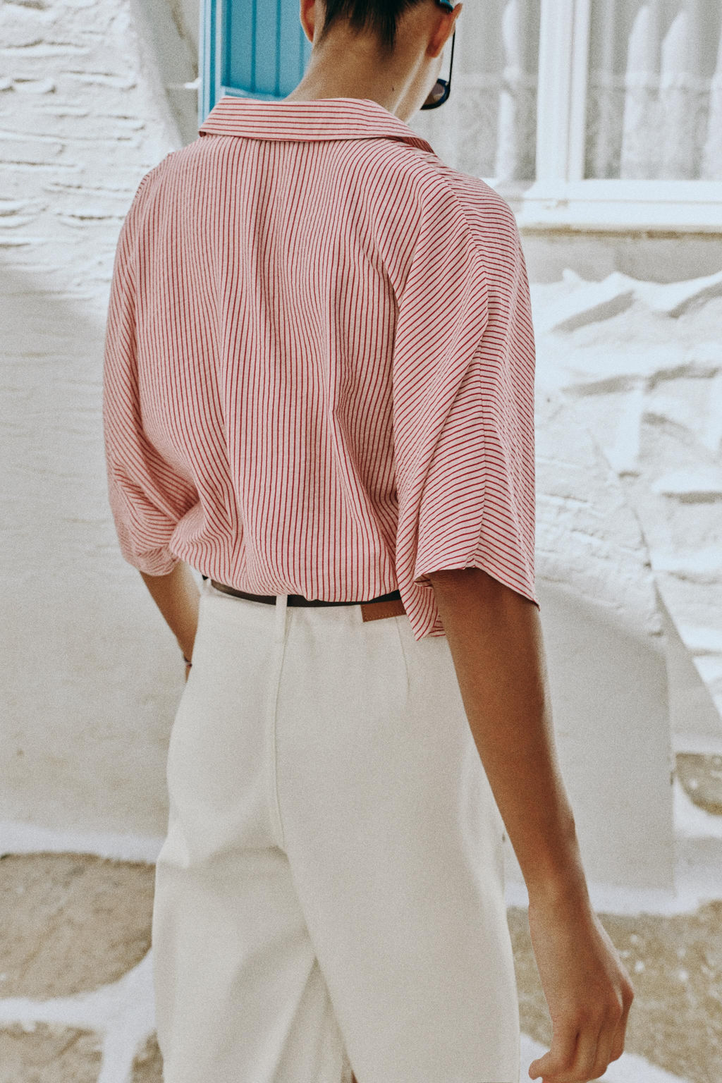 CAMISA RAYAS NUDO / Raya Roja