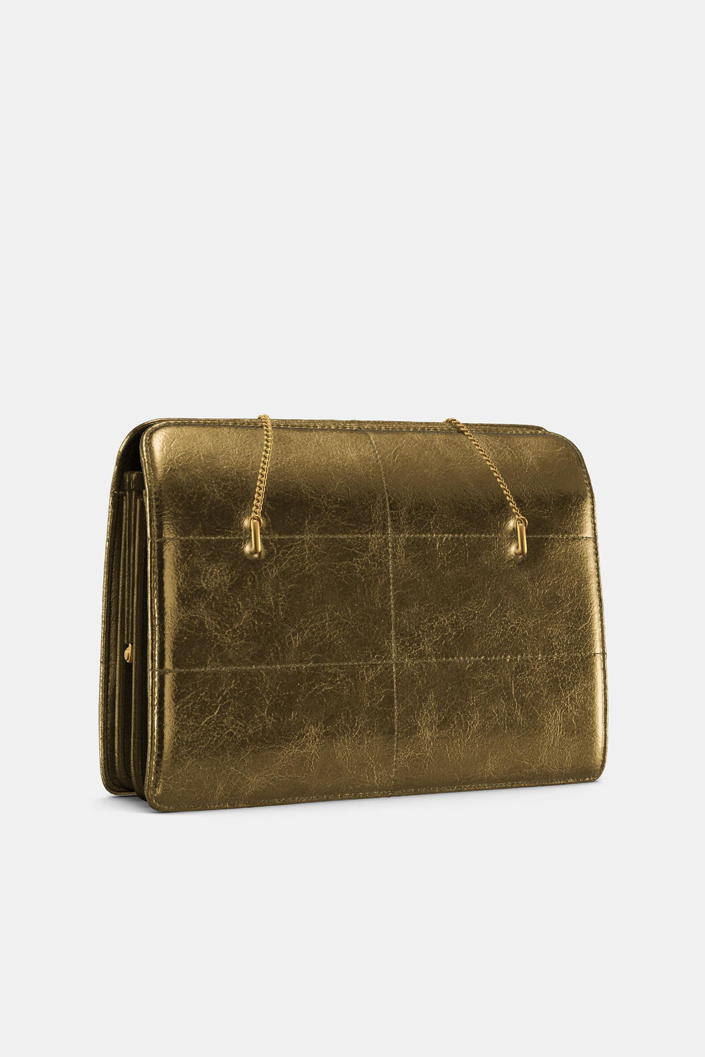 LEATHER SHOULDER BAG - Zara фото 7