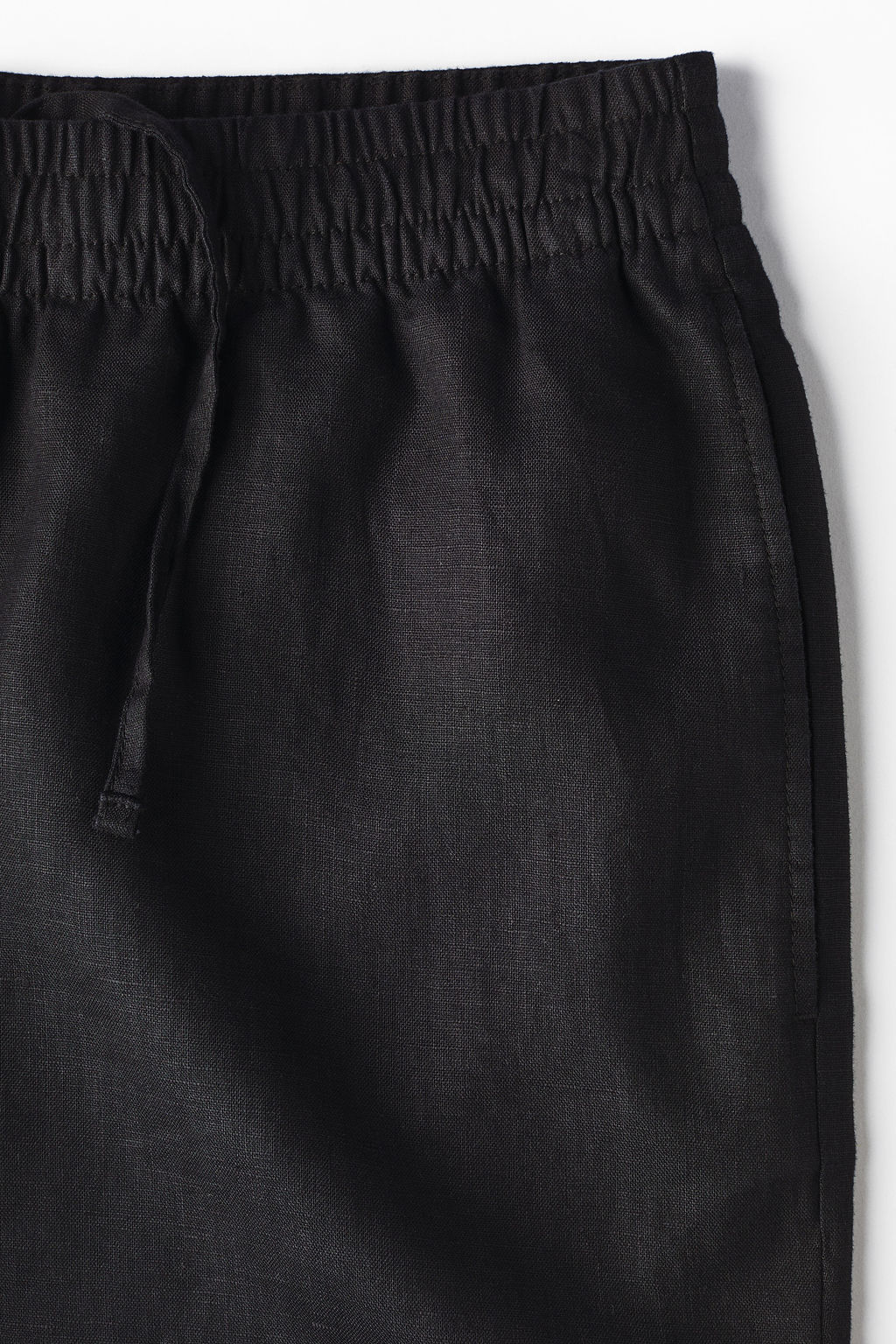 Pantal?n corto de lino Relaxed Fit - H&m фото 10