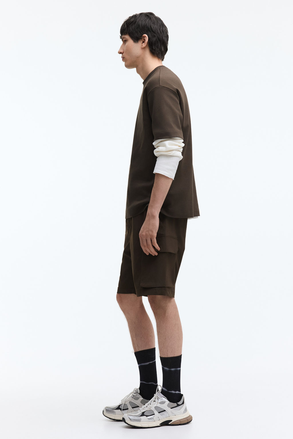 Pantal?n corto estilo cargo Regular Fit - H&m фото 8
