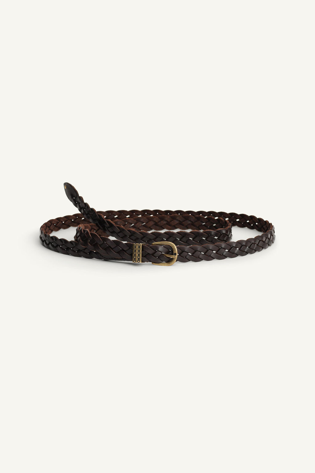 LIMITED EDITION LEATHER BELT - Zara фото 2