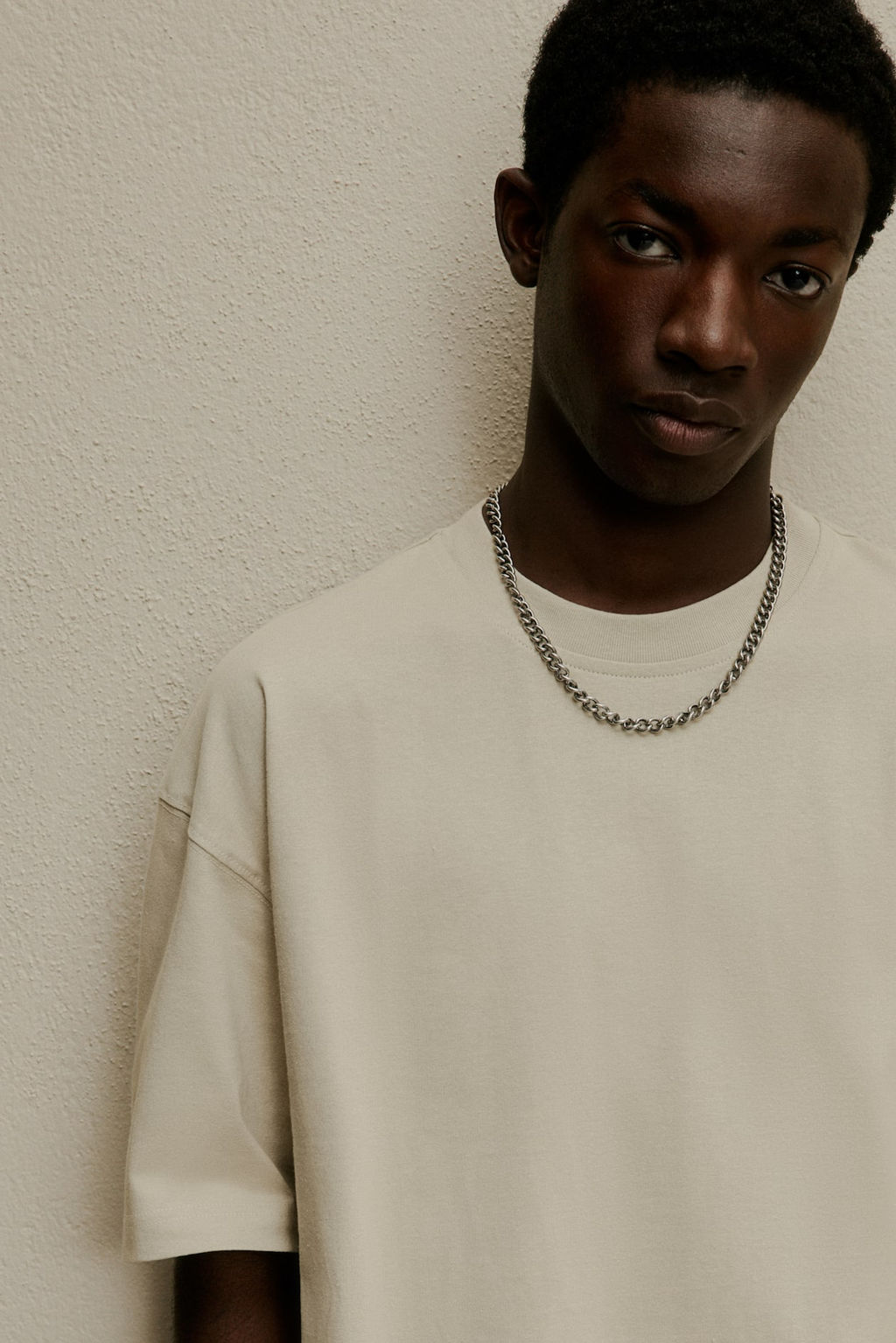 Camiseta de algodon Oversized Fit - H&m фото 2