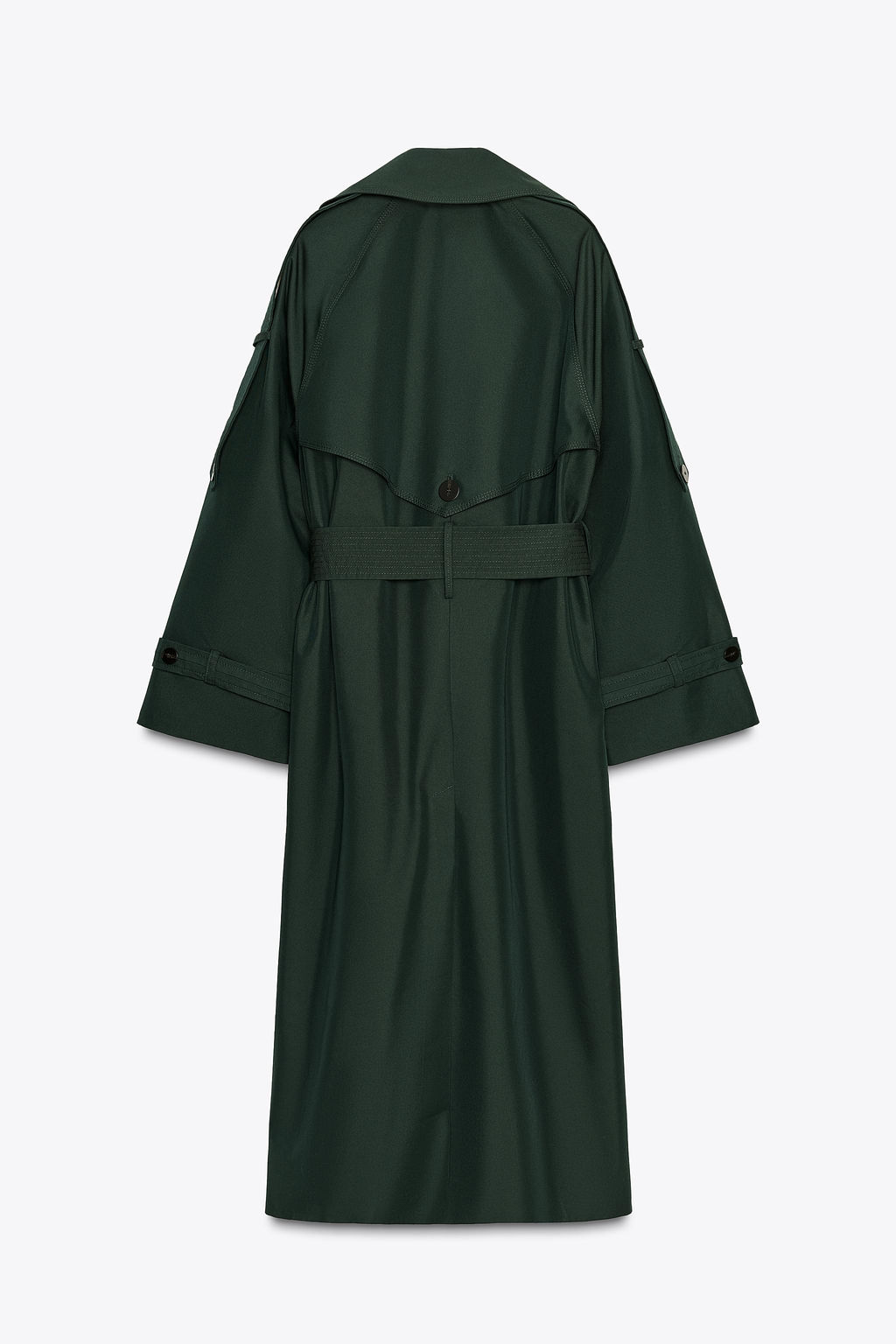 OVERSIDE WATER REPELLENT TRENCH COAT ZW COLLECTION - Zara фото 11