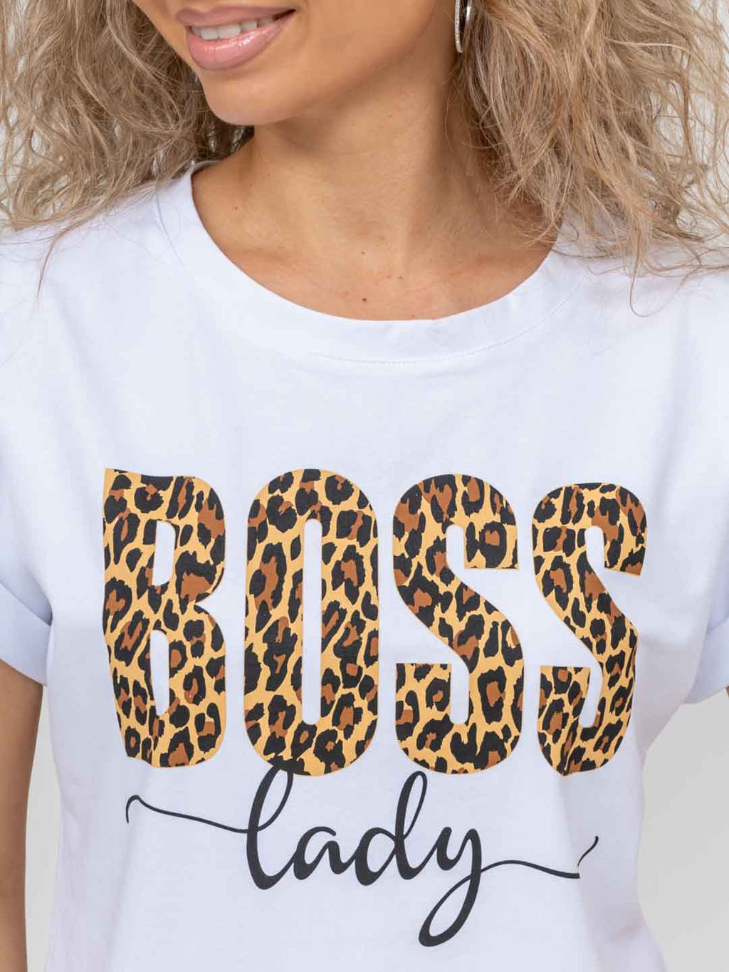 Футболка женская, цвет белый