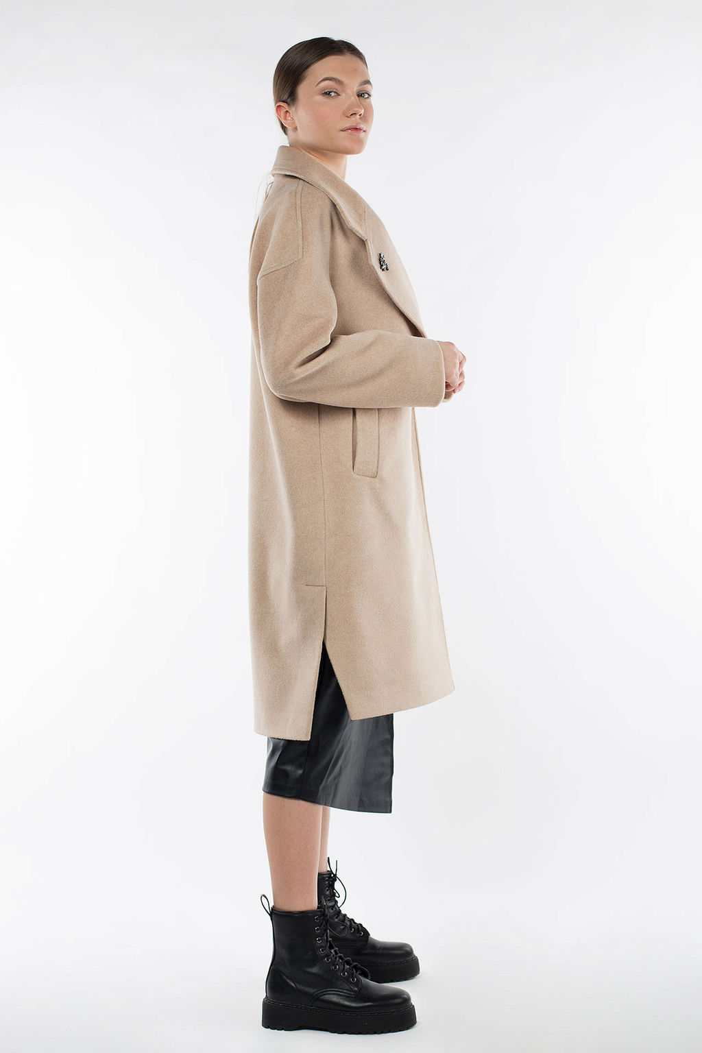 Пальто женское демисезонное - El podio фото 3