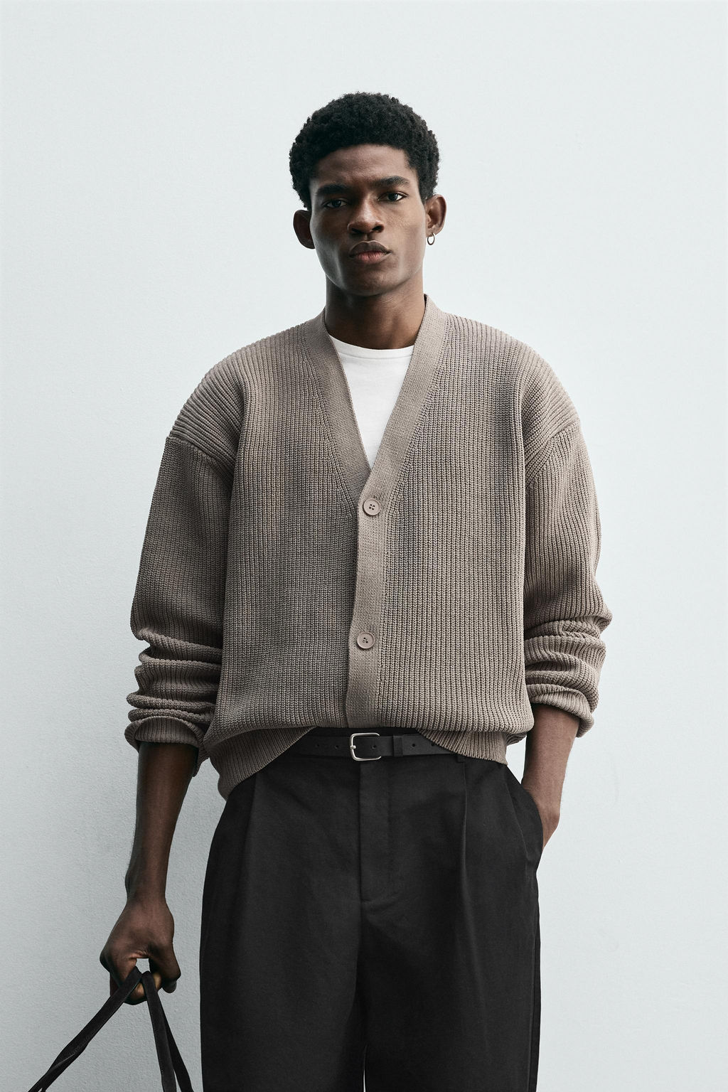 PURL KNIT CARDIGAN - Zara фото 2
