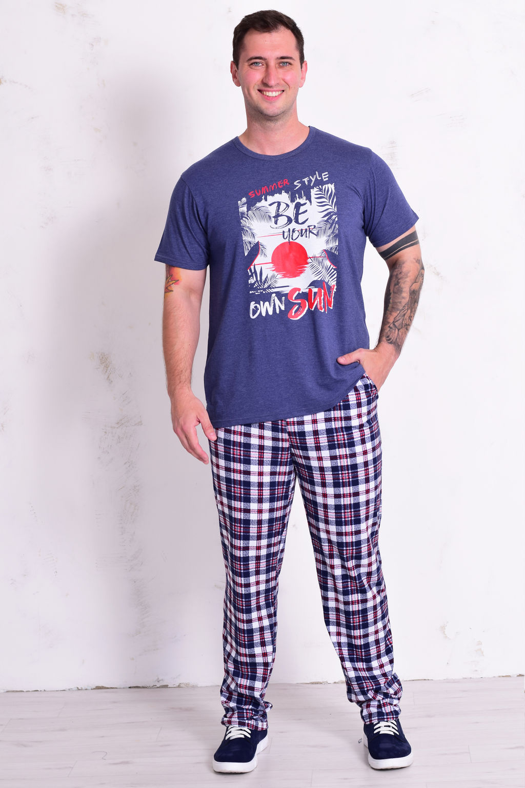 Пижама мужская 9-208 (синий)