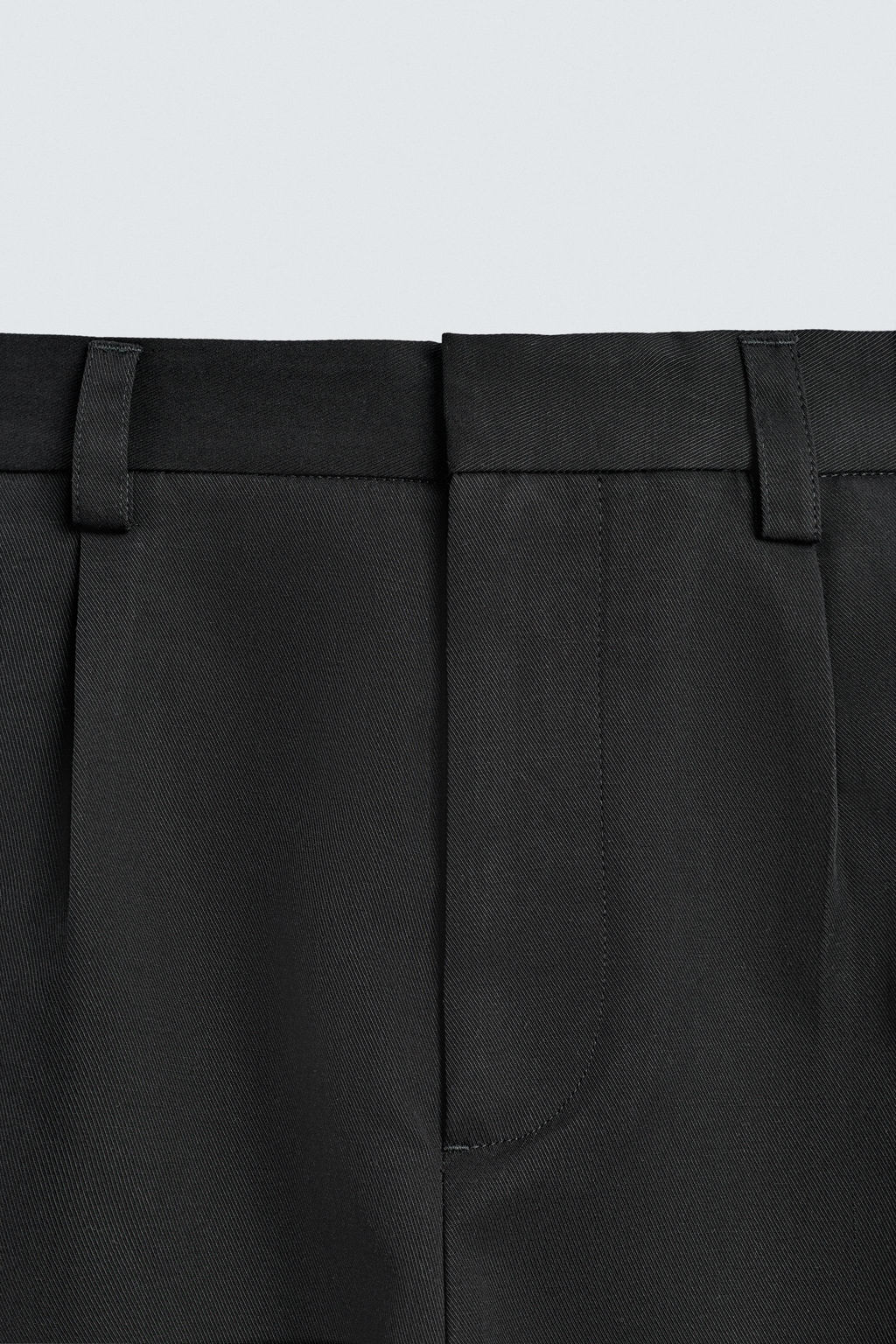 WIDE-LEG PLEATED TROUSERS - Zara фото 9
