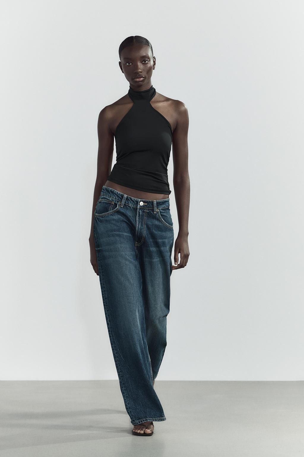 POLYAMIDE HALTER TOP - Zara фото 3