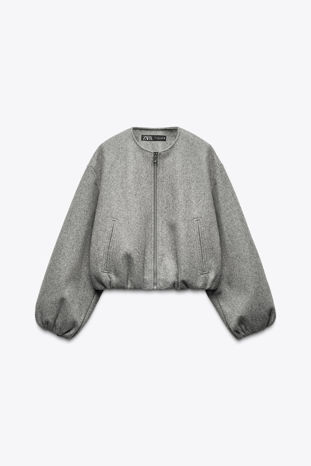 CHAQUETA BOMBER SOFT / Gris - Zara фото 9
