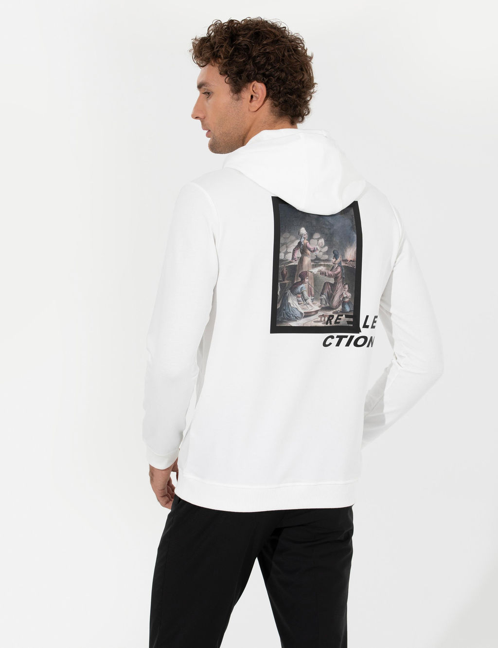 Белый свитшот - Cacharel фото 5