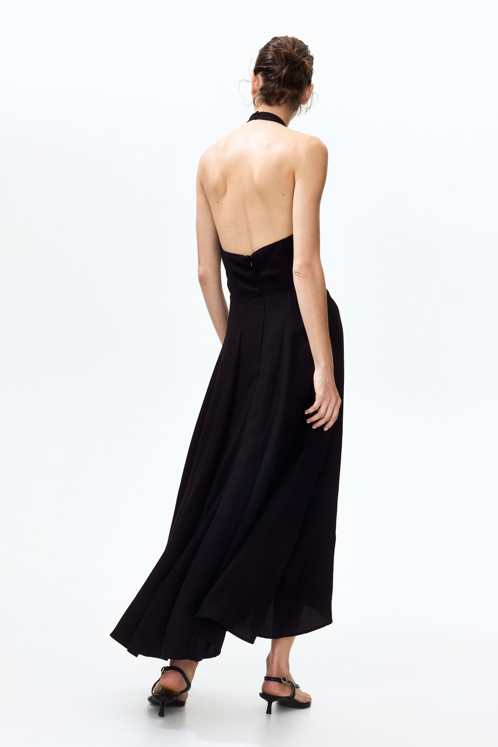 Vestido halter con vuelo - H&m фото 5